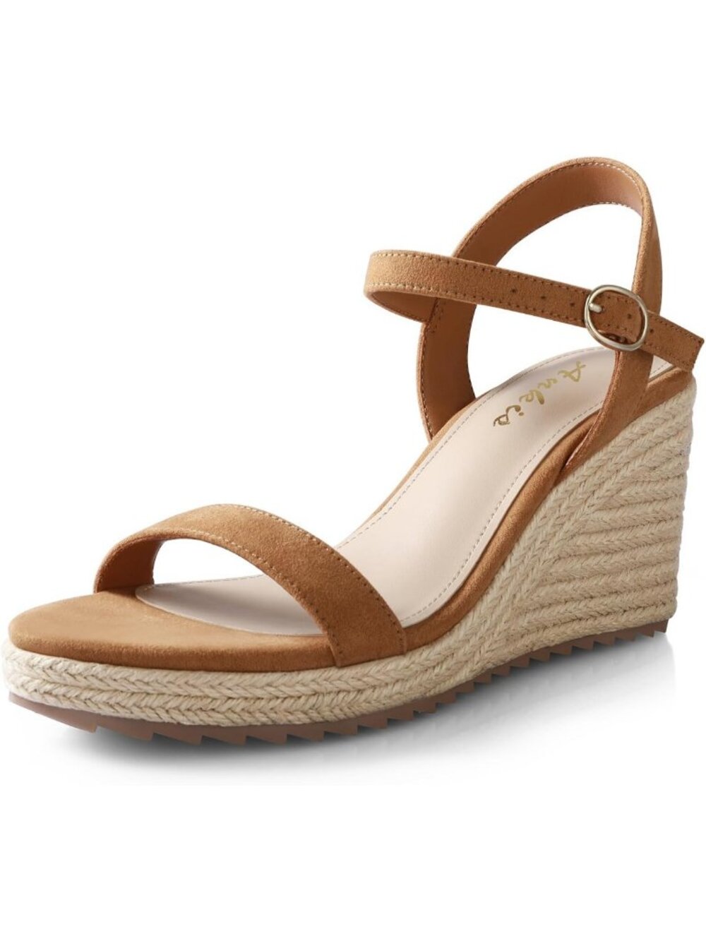 Stylish Platform Wedge Sandals for Women - Open Toe, Ankle Strap, Summer